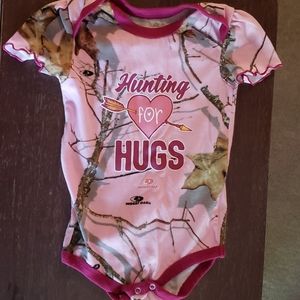 Mossy Oak Pink Onesies